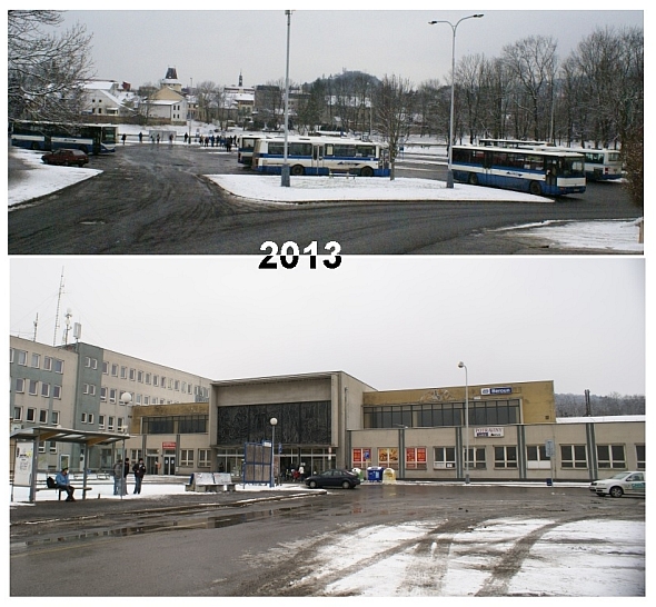 Beroun: Na místě nového autobusového nádraží se již budují nová autobusová stání