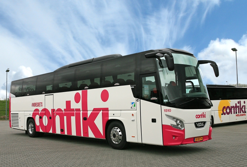 15 autokarů VDL Futura pro  Contikiholland