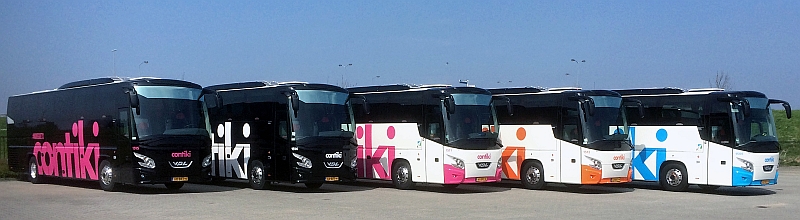 15 autokarů VDL Futura pro  Contikiholland