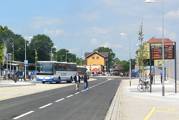 Třebíč dostala nové autobusové nádraží