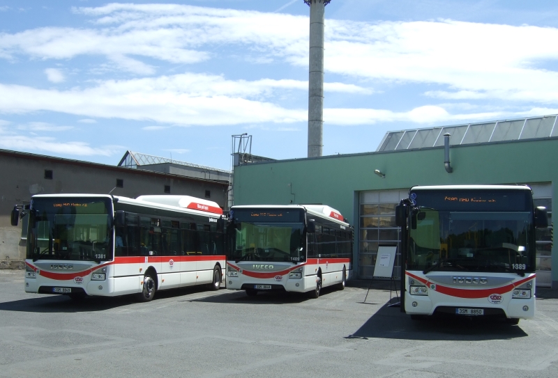 Nové autobusy Iveco Urbanway CNG pro ČSAD MHD Kladno