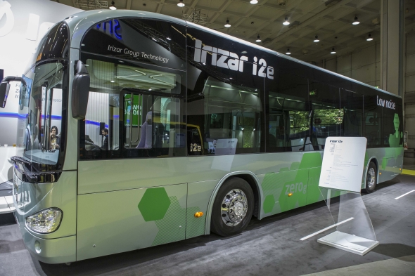 Španělský Irizar představuje elektrobus na UITP v Miláně