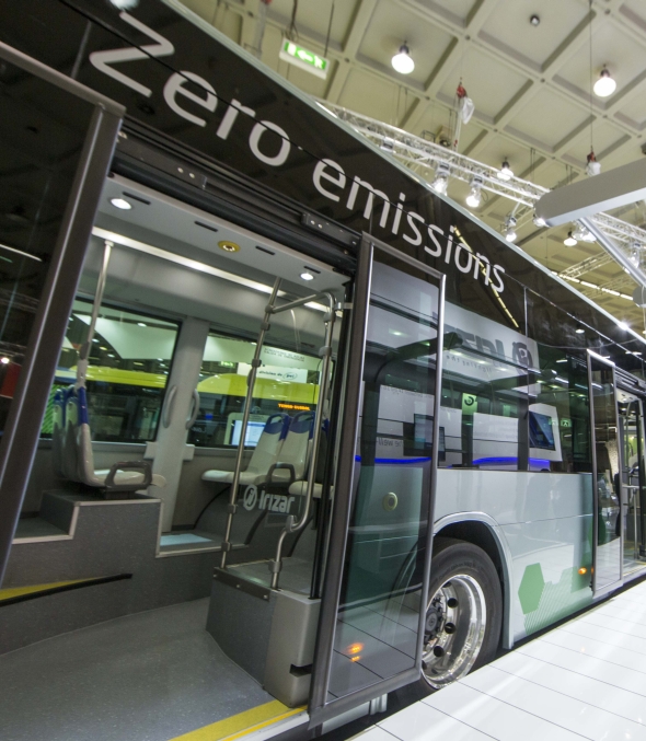 Španělský Irizar představuje elektrobus na UITP v Miláně