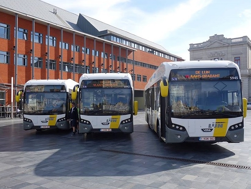 Se 70 vozy se Lovaň stane městem s největším počtem hybridů autobusů v Belgii. 