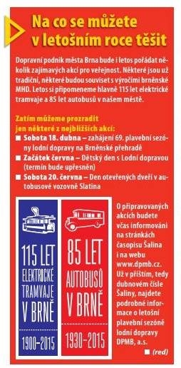 20. června  - 85 let autobusů a 115 let el. tramvají v Brně