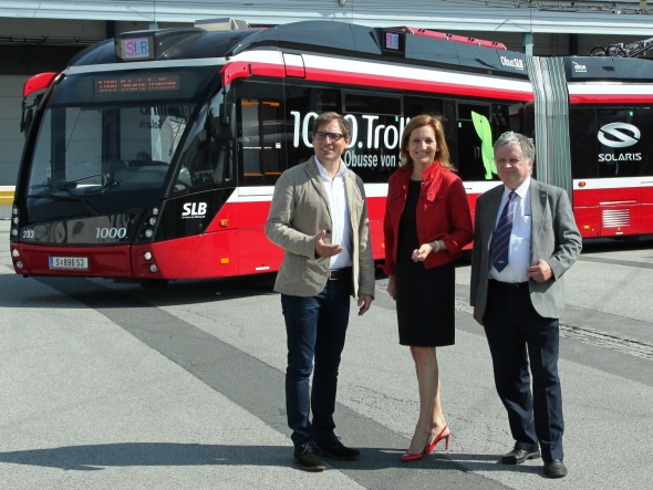 Další jubileum v Solarisu: Po gdaňském trolejbusu č. 1001 výrobce oslavuje