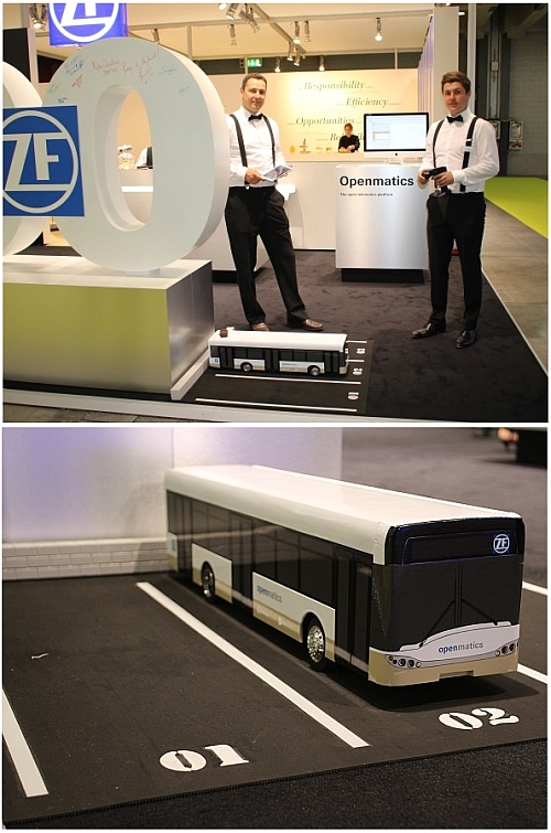 Openmatics prezentoval nové aplikace pro autobusy na UITP 2015 v  Miláně. 