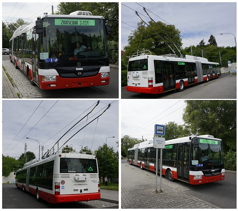 Do Brna dorazil  poslední ze série třiceti kloubových trolejbusů Škoda 31 Tr SOR