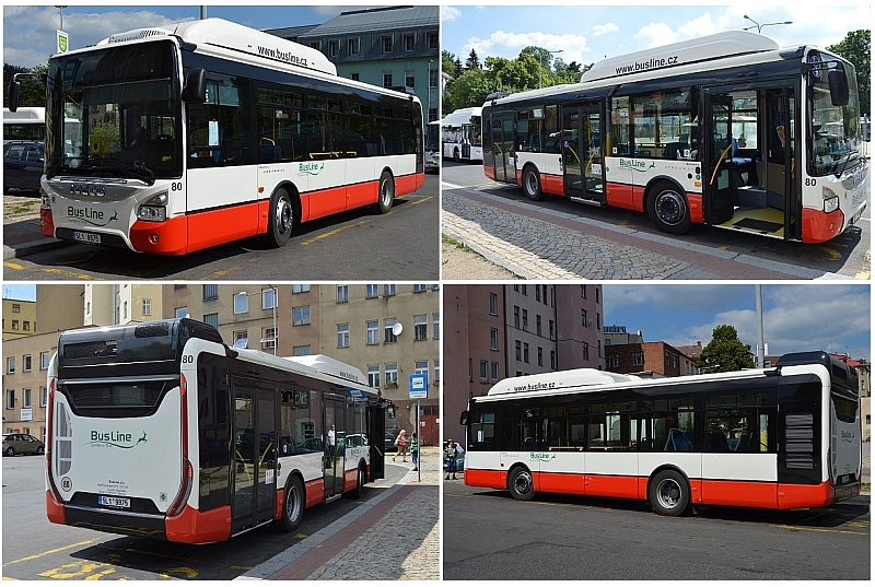 Dvěma novými autobusy IVECO URBANWAY 10,5 CNG posiluje BusLine 