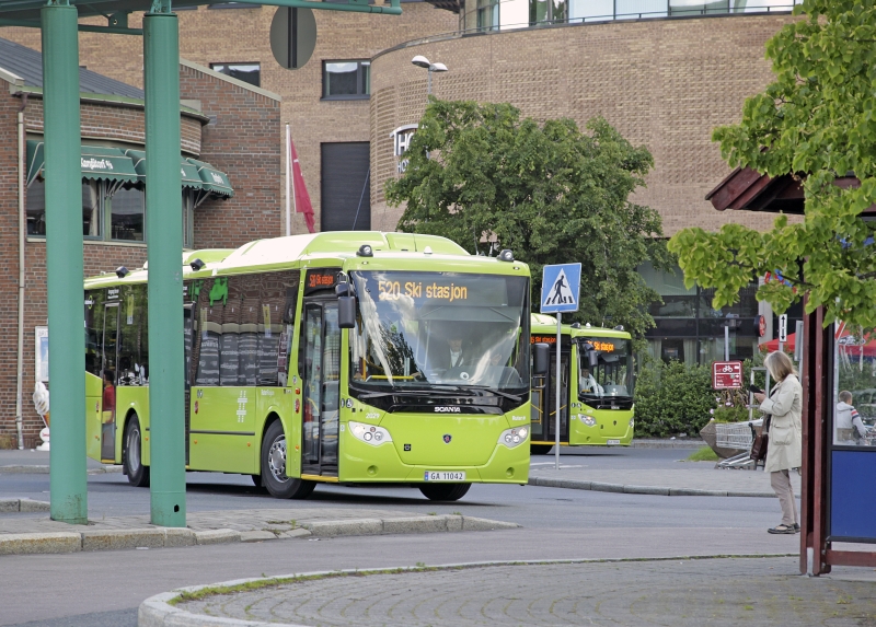 Scania přidává Norsko do okruhu zákazníků CNG autobusů. Autobusy OmniExpress LE