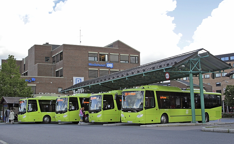 Scania přidává Norsko do okruhu zákazníků CNG autobusů. Autobusy OmniExpress LE