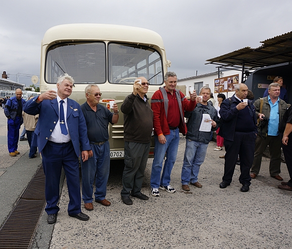 Ohlédnutí za 13. ročníkem veteránské přehlídky Zlatý bažant: Tatra HB z TMB