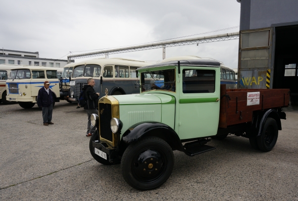 Ohlédnutí za 13. ročníkem veteránské přehlídky Zlatý bažant:  PRAGA AN 1931