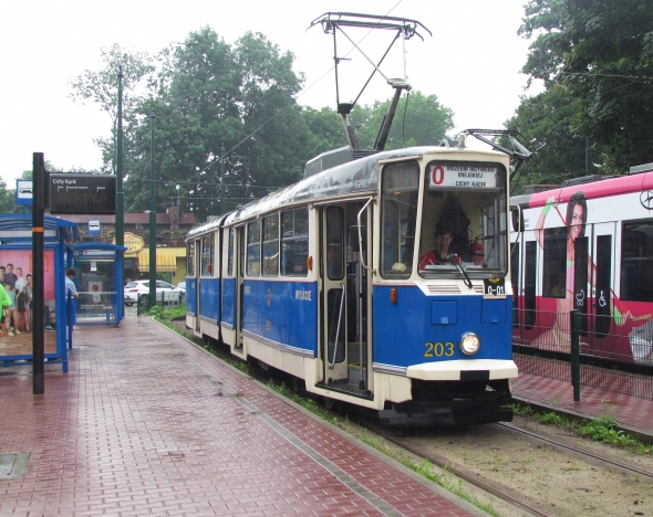 Jízdy historických vozidel při příležitosti výročí 140 let MHD v Krakově