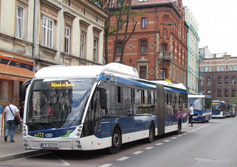 140 let městské dopravy v Krakově: Současný vozový park