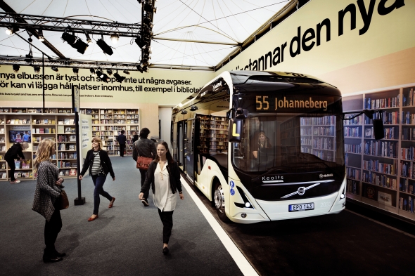 Volvo Buses: Elektrobusová linka 55 odstartovala ve švédském  Göteborgu