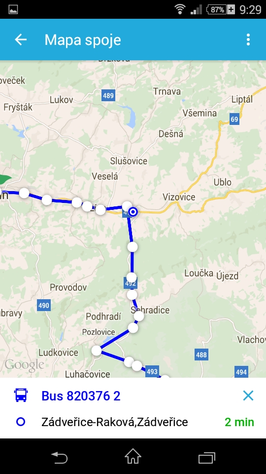 Nová verze aplikace Jízdní řády IDOS od 1.7.2015