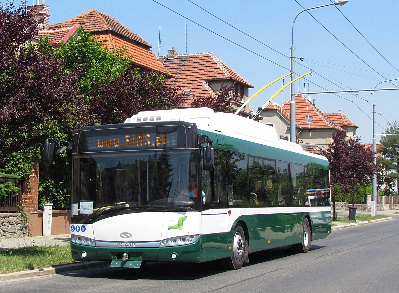 Z plzeňského polygonu: Trolejbus Solaris Trollino 12 pro Starou Zagoru