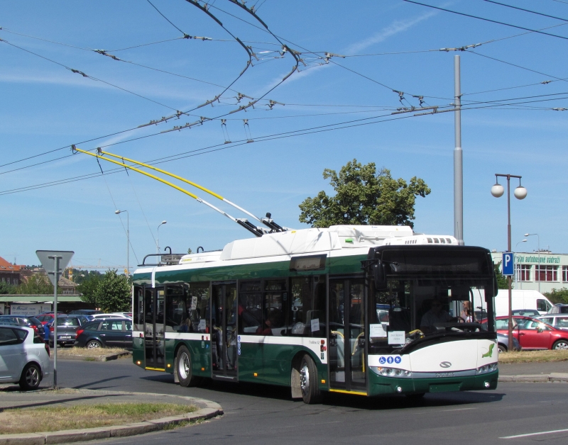 Z plzeňského polygonu: Trolejbus Solaris Trollino 12 pro Starou Zagoru 