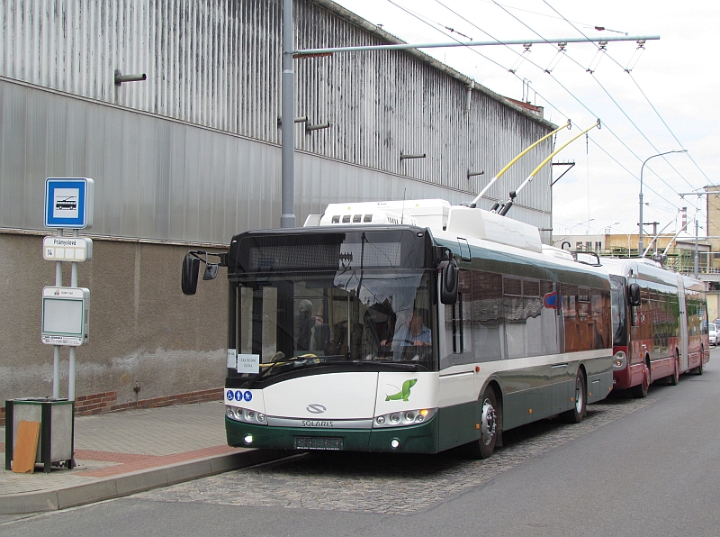 Z plzeňského polygonu: Trolejbus Solaris Trollino 12 pro Starou Zagoru 