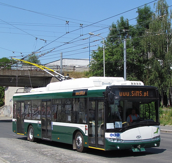 Z plzeňského polygonu: Trolejbus Solaris Trollino 12 pro Starou Zagoru 