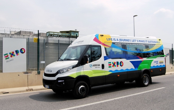 Vozidla Iveco a Iveco Bus v provozu na Expo 2015
