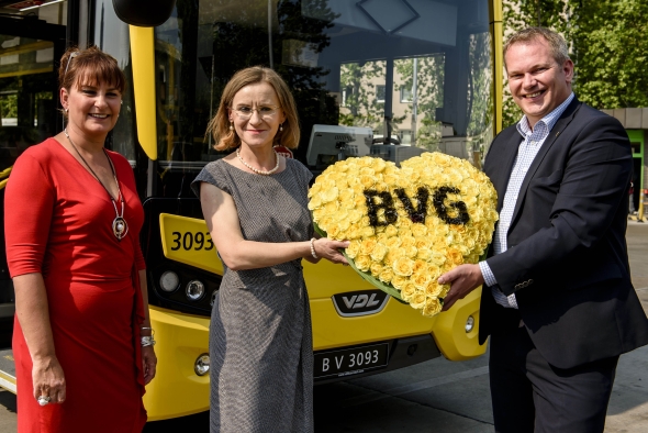 První nízkopodlažní doubledecker Citea DLF-114 otestuje dopravce BVG v Berlíně 