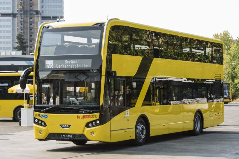 První nízkopodlažní doubledecker Citea DLF-114 otestuje dopravce BVG v Berlíně