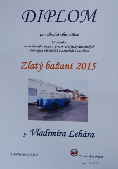 14. ročník veteránské přehlídky Zlatý bažant: Zaostřeno na lidi