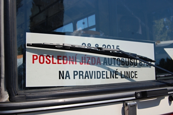 Netradiční rozloučení s vozy Karosa řady 700 v Brně