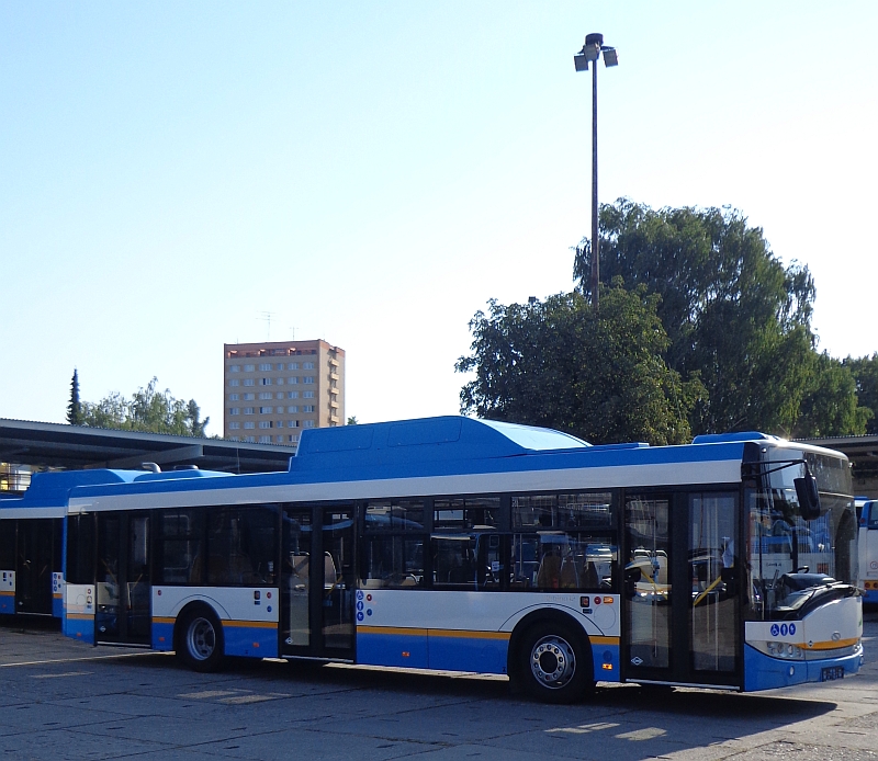 SOLARIS zahájil 1.9.2015 dodávky CNG autobusů pro Dopravní podnik Ostrava 