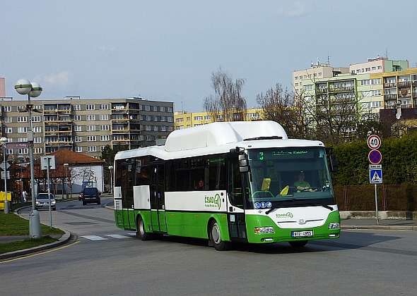 V dopravní skupině 3ČSAD ukončena dodávka 55 autobusů s pohonem na CNG