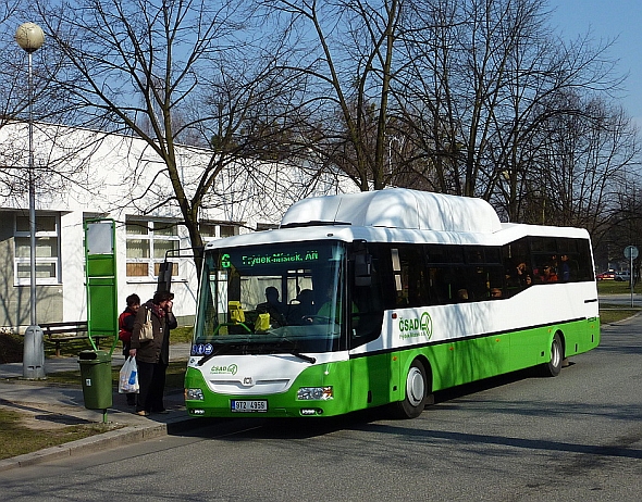 V dopravní skupině 3ČSAD ukončena dodávka 55 autobusů s pohonem na CNG