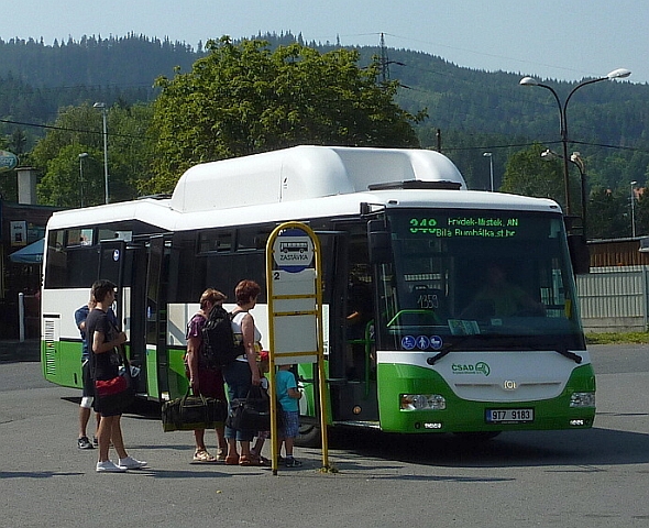 V dopravní skupině 3ČSAD ukončena dodávka 55 autobusů s pohonem na CNG