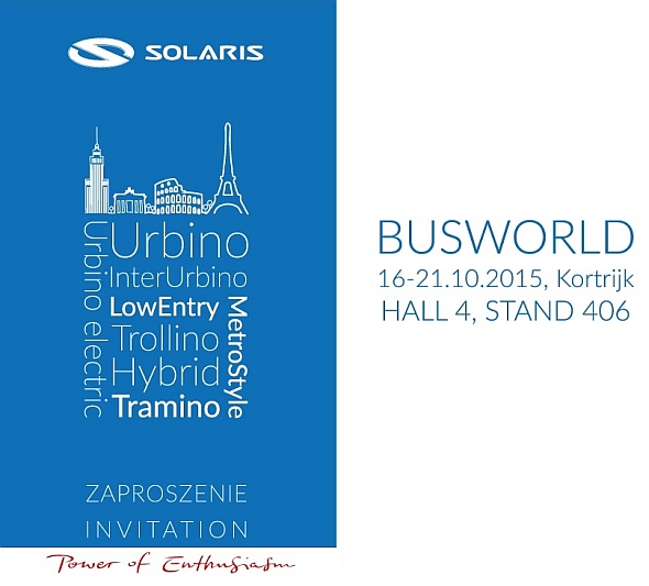 BUSWORLD 2015: Solaris Bus & Coach