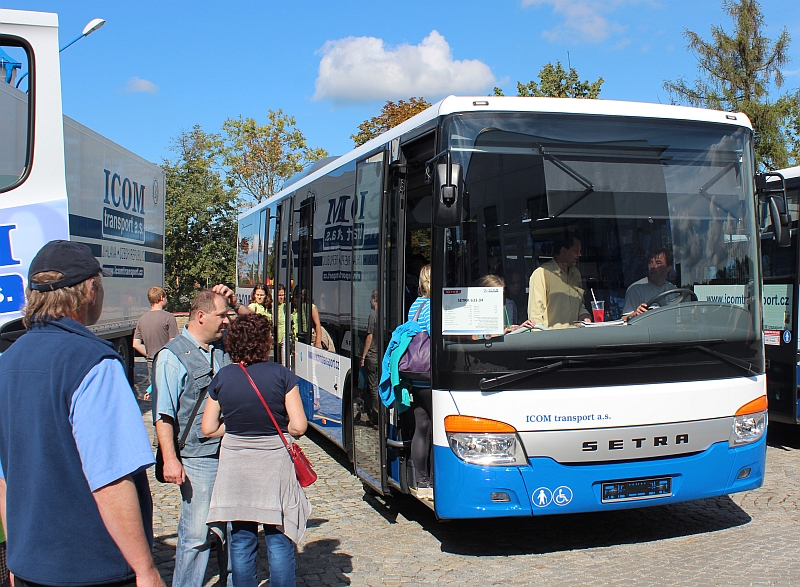 ICOM transport oslavil 20 let na trhu. Den otevřených dveří proběhl v Jihlavě