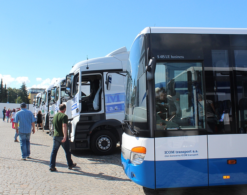 ICOM transport oslavil 20 let na trhu. Den otevřených dveří proběhl v Jihlavě