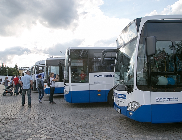 ICOM transport oslavil 20 let na trhu. Den otevřených dveří proběhl v Jihlavě