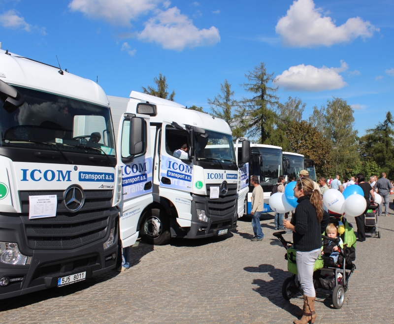 ICOM transport oslavil 20 let na trhu. Den otevřených dveří proběhl v Jihlavě