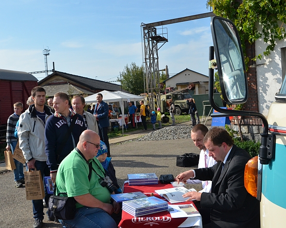 Ukončení sezóny proběhlo 3.10.2015 ve Výtopně Zdice spolu se  křtem  publikace