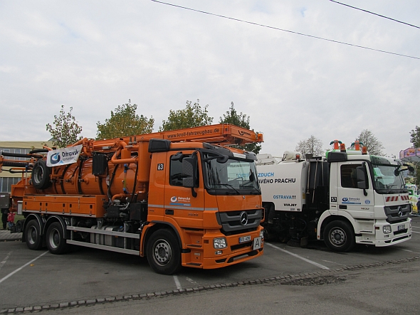 Obrazem: Z DOD DP Ostrava v garážích Poruba a dílnách  Martinov 10.10.2015