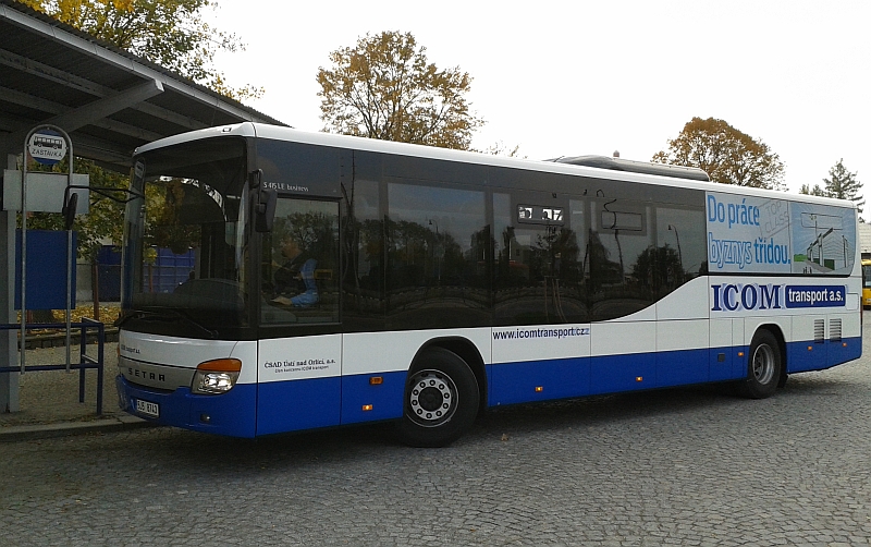 ČSAD Ústí nad Orlicí: Start  linkového autobusu  Setra S 415 LE business