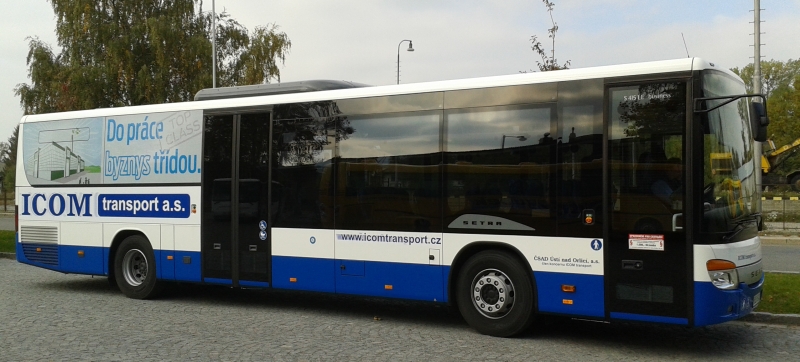 ČSAD Ústí nad Orlicí: Start  linkového autobusu  Setra S 415 LE business