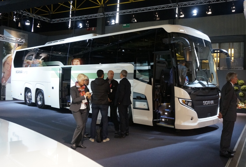 BUSWORLD 2015: Scania doplňuje portfolio autobusem Interlink v 'T' designu