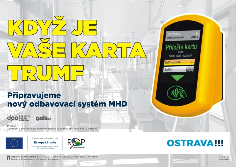 Velké novinky v tarifní oblasti Ostrava XXL od 1. listopadu 2015 