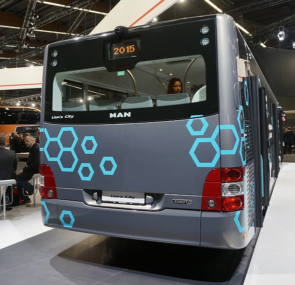 BUSWORLD 2015: MAN Bus &amp; Truck I. -  MAN představil novinku Lion’s Intercity