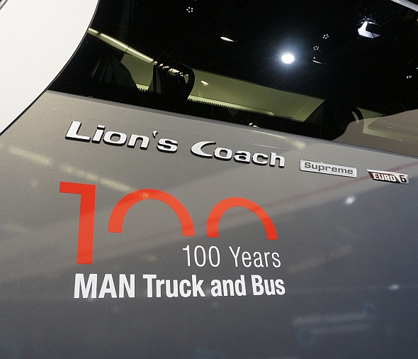 BUSWORLD 2015: MAN Bus & Truck I. - MAN představil novinku Lion’s Intercity