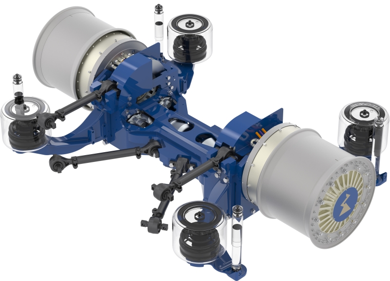 BUSWORLD 2015: Technologie ZAwheel Ziehl-Abegg. Elektrobus EKOVA Electron