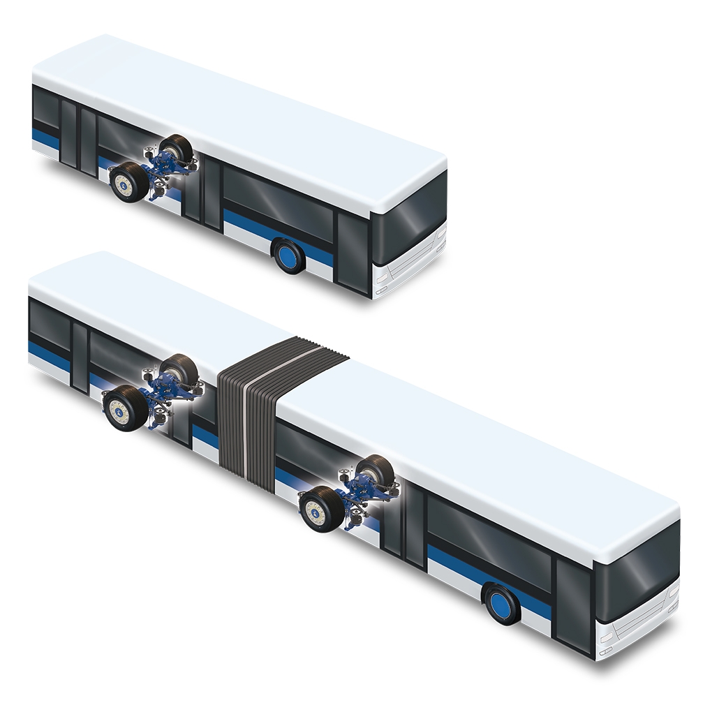 BUSWORLD 2015: Technologie ZAwheel  Ziehl-Abegg. Elektrobus EKOVA Electron 