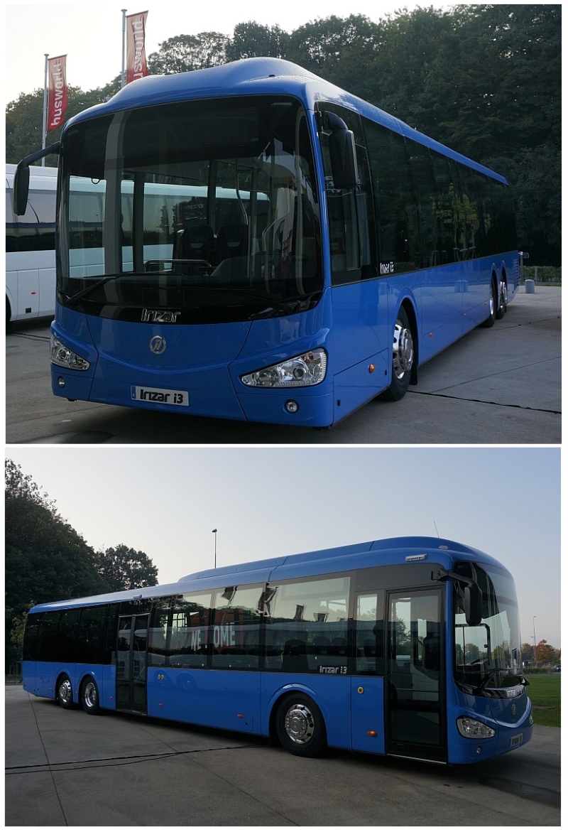 BUSportál.sk/BUSWORLD 2015: IRIZAR prekvapil s novým autokarom i8.